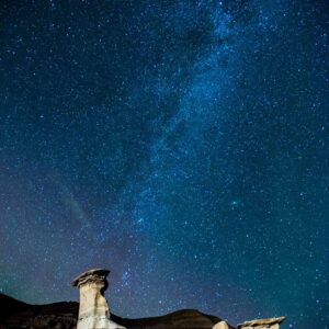 Milky Hoodoo Framed