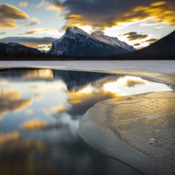 Golden Hour Lake