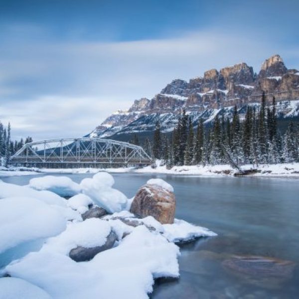 Snowbound River