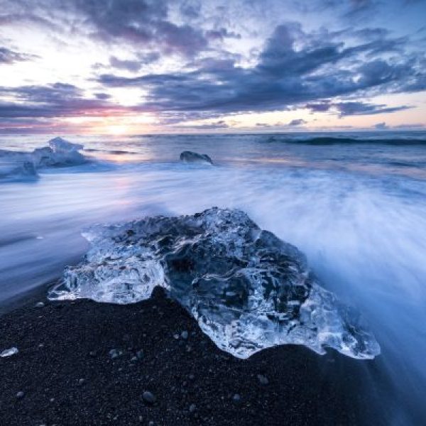 Blue Hour Ice